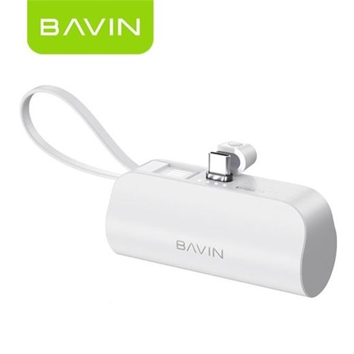 پاوربانک 5000 باوین Bavin PC012 توان 10 وات همراه با کانکتور تایپ سی