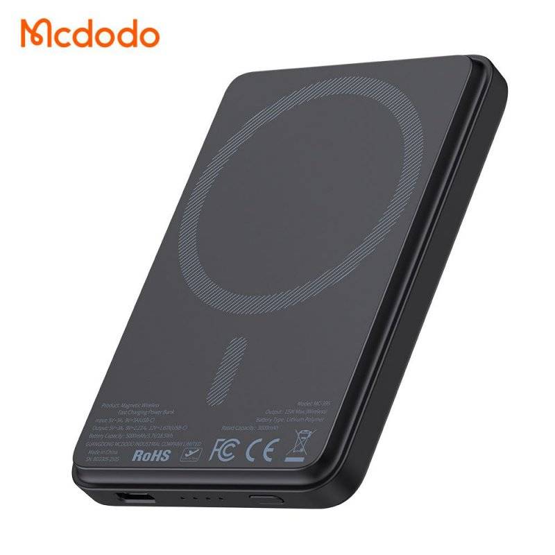 پاوربانک وایرلس 5000 مگ سیف مک دودو Mcdodo MC-3951