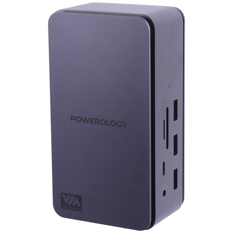 هاب و رم ریدر Powerology PW15IN1DS-GY 15 IN 1