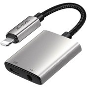 کابل تبدیل لایتنینگ اتصال همزمان هندزفری لایتنیگ و شارژر Mcdodo CA-5560 Audio Adapter