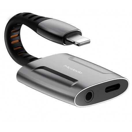 کابل تبدیل لایتنینگ اتصال همزمان هندزفری و شارژر مک دودو Mcdodo CA-2740