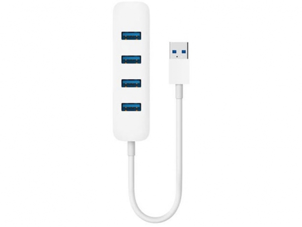 هاب 4 پورت شیائومی Xiaomi XMFXQ01QM USB3.0 Hub طول 24 سانتی متر