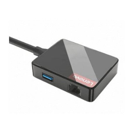 هاب 4 پورت لنوو Lenovo LP0803 4 in 1 USB HUB Adapter 3USB3.0 1RJ45 new