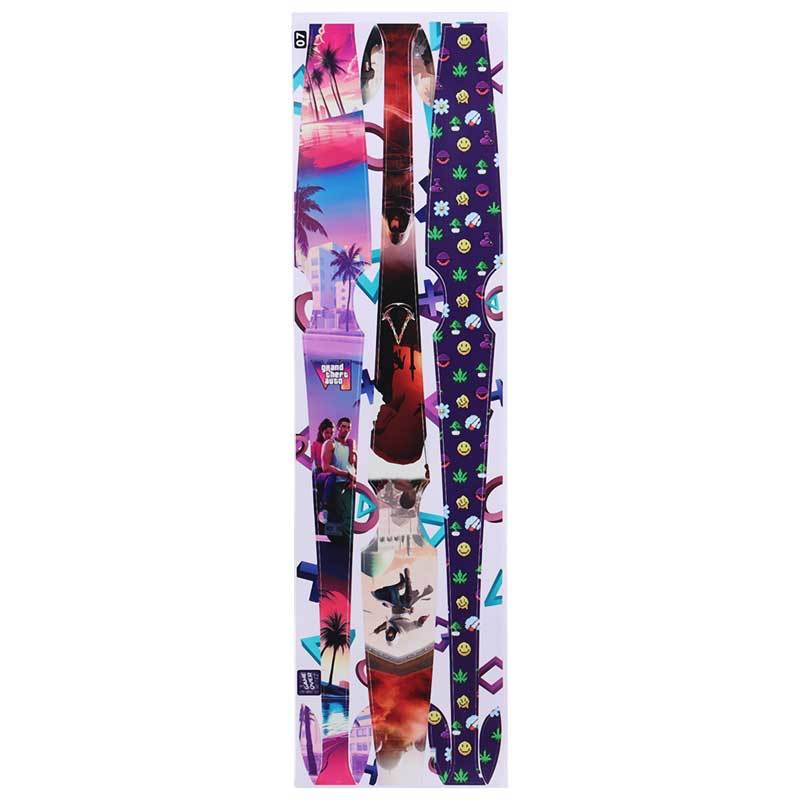 برچسب محافظ نوار وسط کنسول بازی پلی استیشن 5 اسلیم طرحدار بسته 3 عددی کد 7