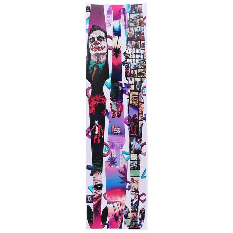 برچسب محافظ نوار وسط کنسول بازی پلی استیشن 5 اسلیم طرحدار بسته 3 عددی کد 11