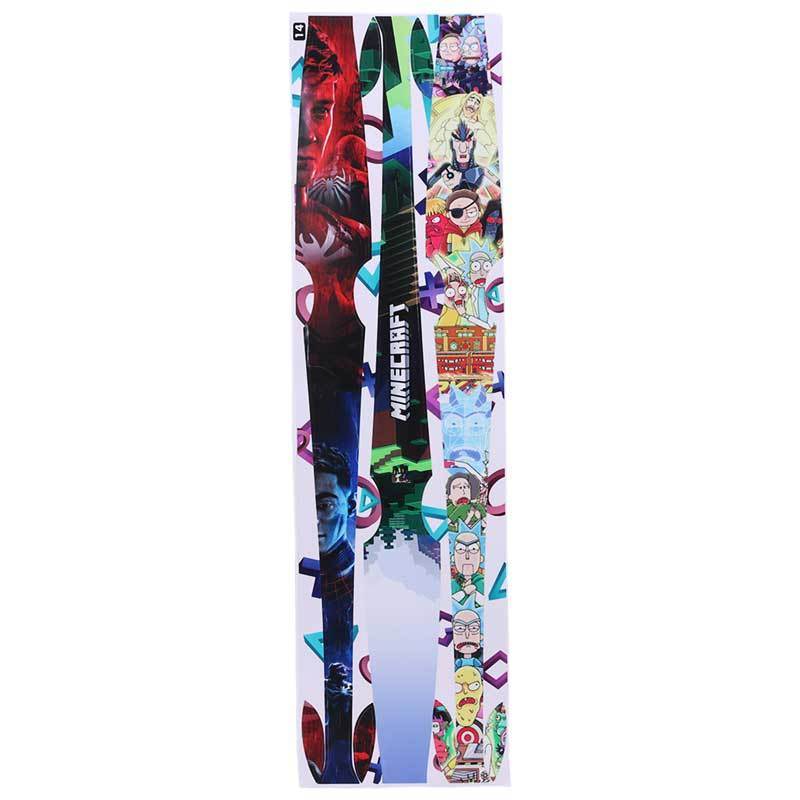 برچسب محافظ نوار وسط کنسول بازی پلی استیشن 5 اسلیم طرحدار بسته 3 عددی کد 14