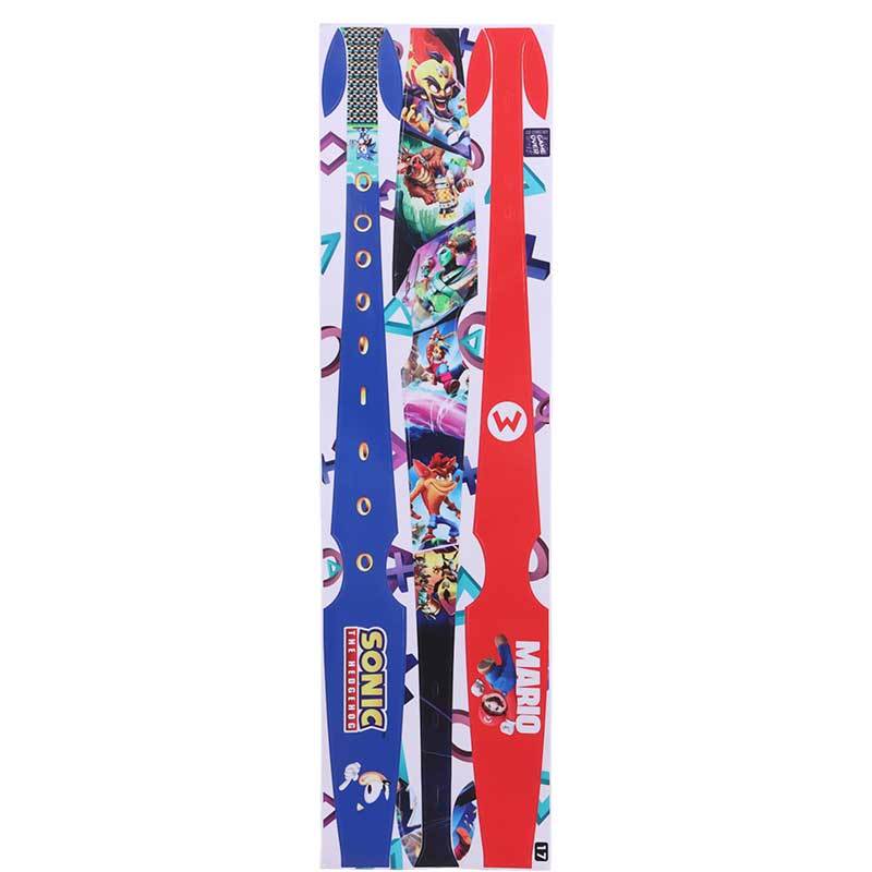 برچسب محافظ نوار وسط کنسول بازی پلی استیشن 5 اسلیم طرحدار بسته 3 عددی کد 17