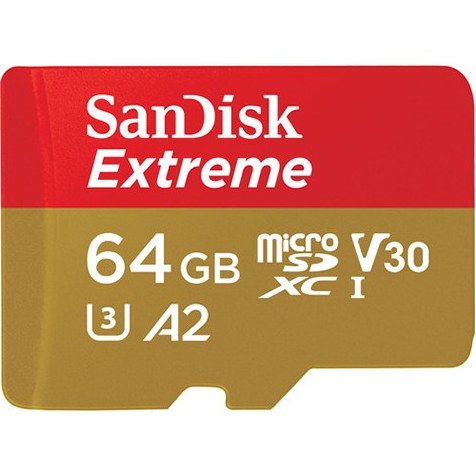 کارت حافظه میکرو اس دی 64 گیگابایت Sandisk U3 A2 667X 160MB 4K