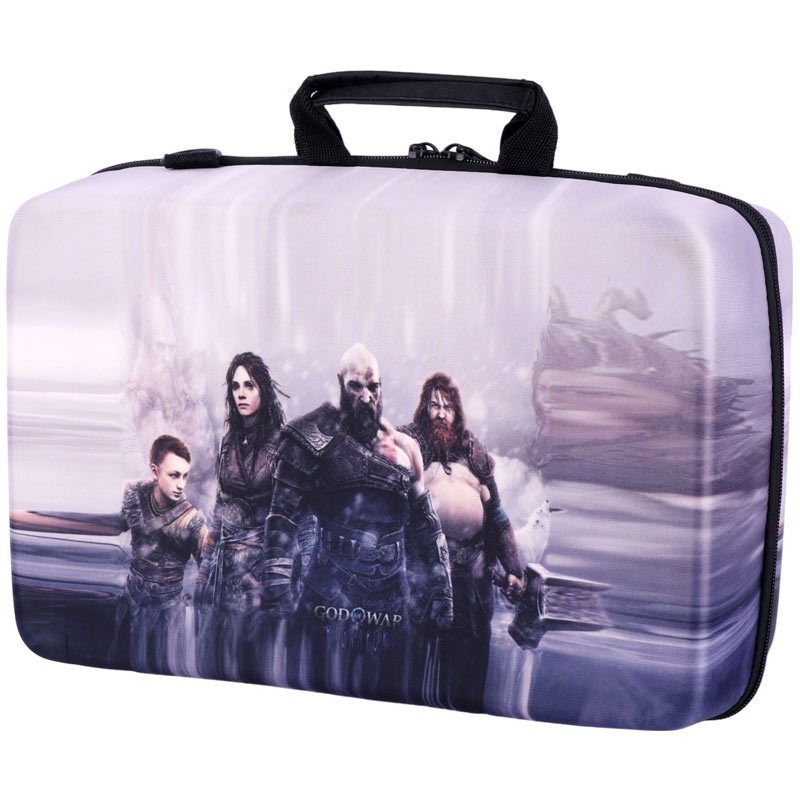 کیف کنسول بازی PS5 Slim طرح God of War Ragnarok کد 4