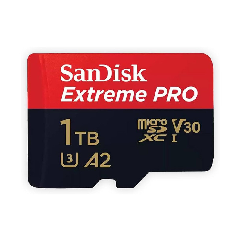 رم میکرو 1 ترابایت سن دیسک SanDisk Extreme Pro A2 V30 U3 C10 200MB/s + خشاب