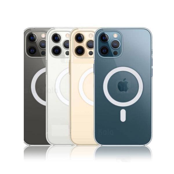 قاب محافظ مگ سیف گرین لاین آیفون Apple iPhone 12 Pro Max Green Lion Anti Shock