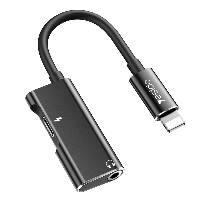 تبدیل Yesido YAU11 Lightning to AUX / Lightning