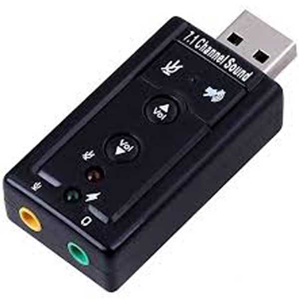 کارت صدا USB ولوم دار 7٫1