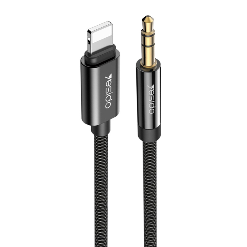 کابل تبدیل Yesido YAU17 Lightning To AUX 1.2m