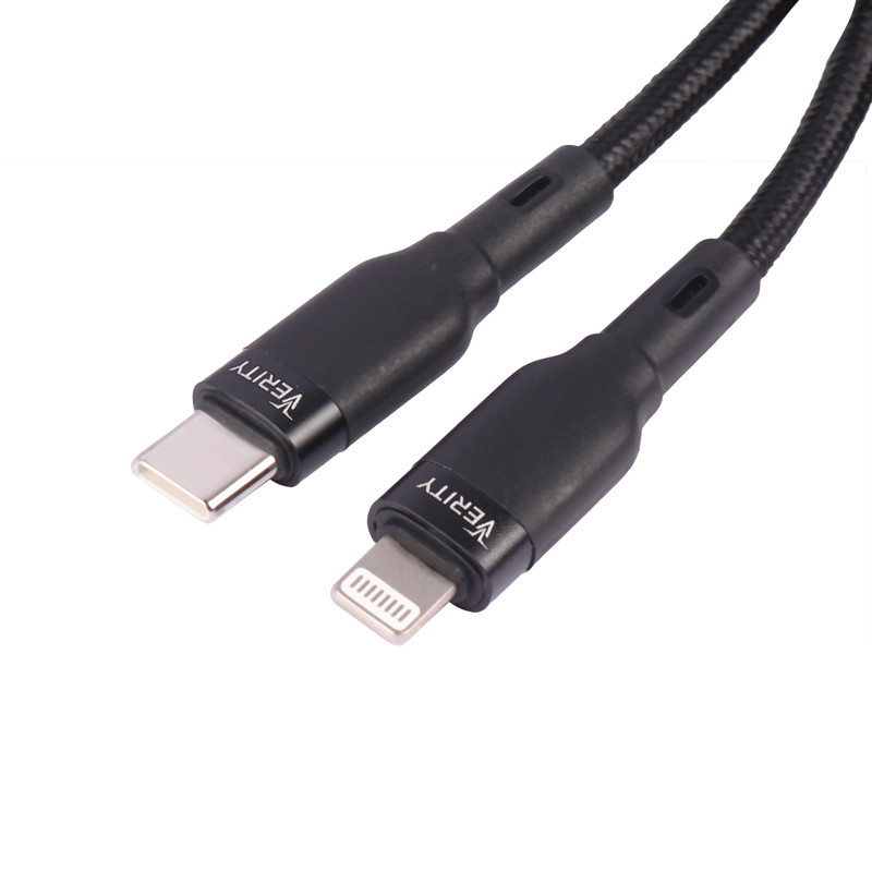کابل تبدیل فست شارژ Verity CB3155 Type-C To Lightning 30W 1m