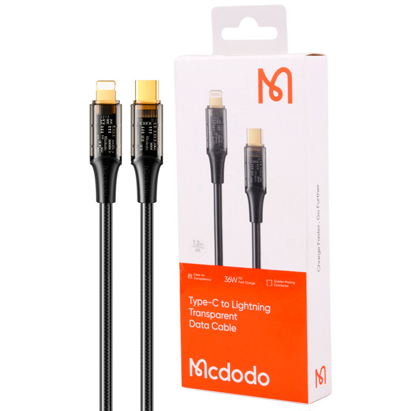 کابل تبدیل فست شارژ Mcdodo CA-159 Type-C To Lightning 3A PD 36W 1.2m