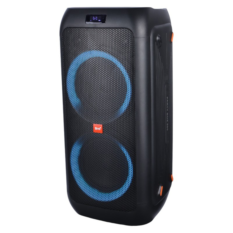 اسپیکر چمدانی بلوتوثی رم و فلش خور Biva Party Box 880 + میکروفون و ریموت کنترل