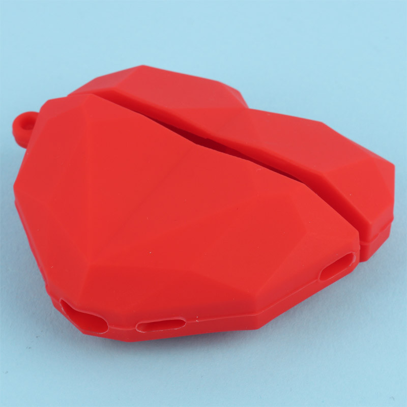 محافظ AirPods Pro 2 سیلیکونی طرح قلب