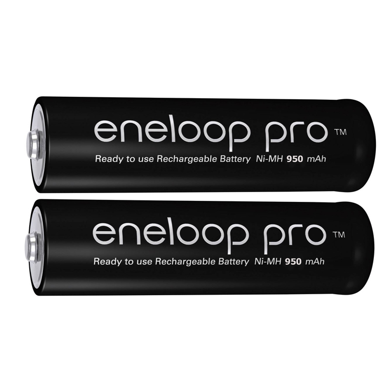 باتری نیم قلمی 2تایی Panasonic Eneloop Pro HR03 1.2V AAA