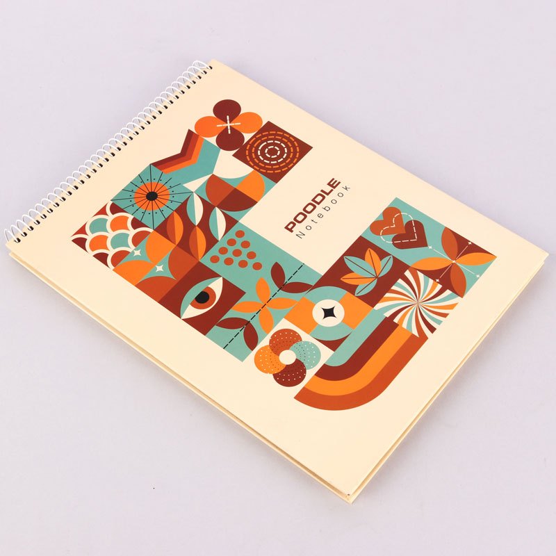 دفتر طراحی A4 سیمی 50 برگ پودل کد 2311