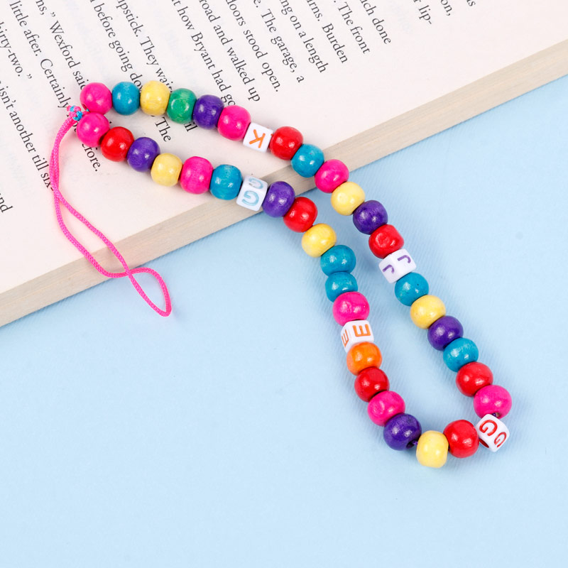 آویز فلش و موبایل چوبی طرح حروف