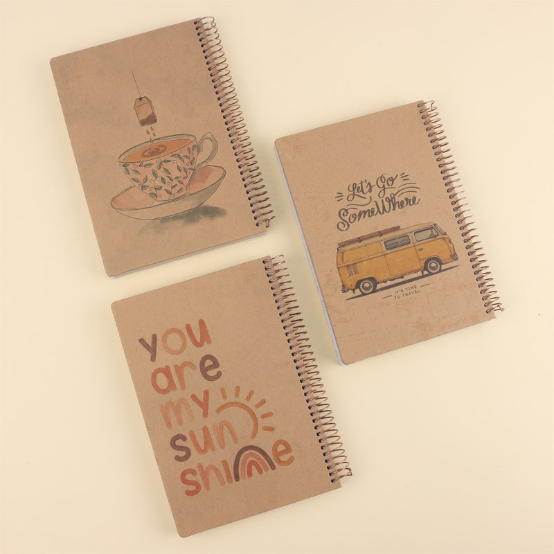 دفترچه یادداشت 70 برگ طرح فانتزی کرافت سویل کد 804