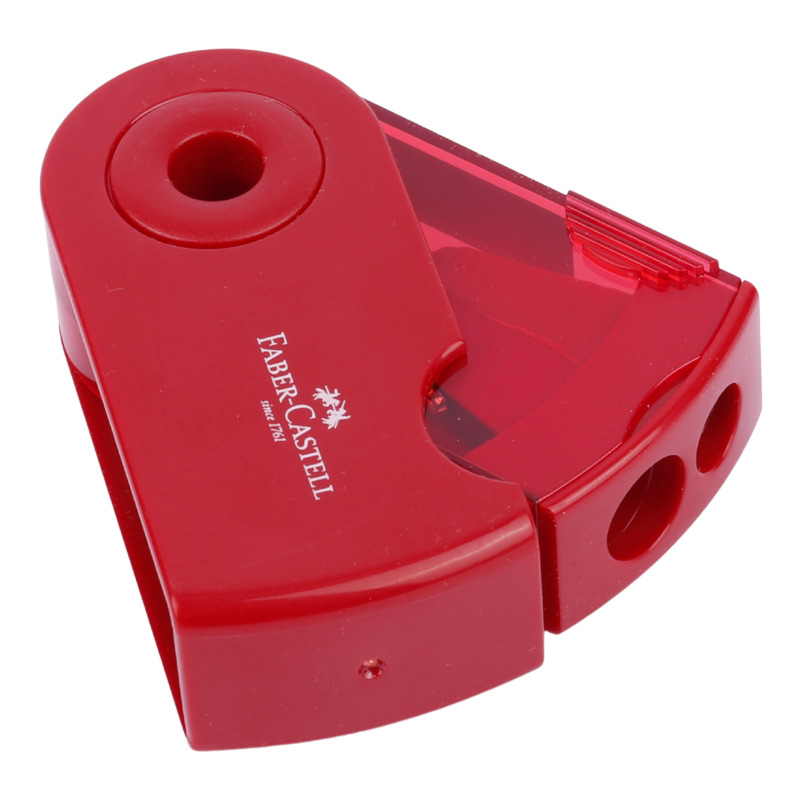 تراش پلاستیکی مخزن دار Faber-Castell No.182701