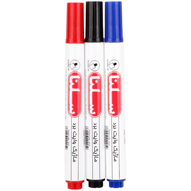 ماژیک وایت برد سلنا نوک گرد Selena PS124 بسته 12 عددی