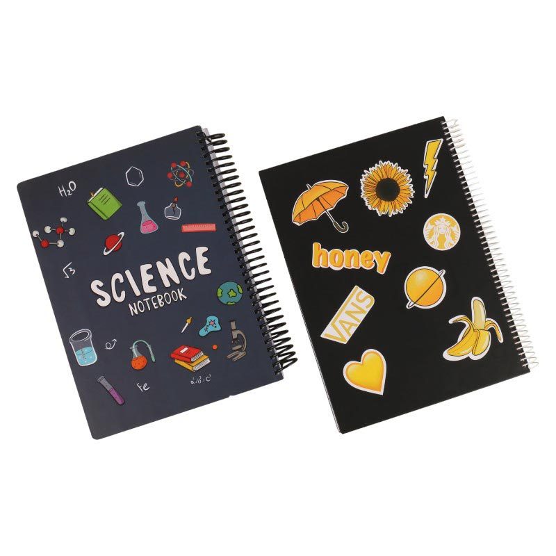 دفتر سیمی 150 برگ رحلی پودل کد 4712