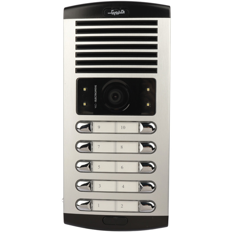 پنل آیفون تصویری الکتروپیک 10 واحدی 1086