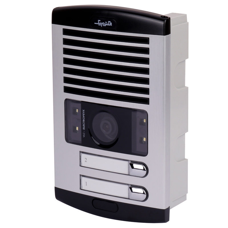 پنل آیفون تصویری الکتروپیک 2 واحدی 1086