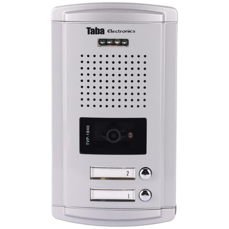 پنل آیفون تصویری تابا الکترونیک 2 واحدی TVP-1840