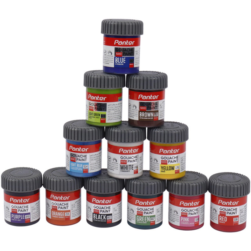 گواش 12 رنگ پنتر Panter Nano GP-711-12