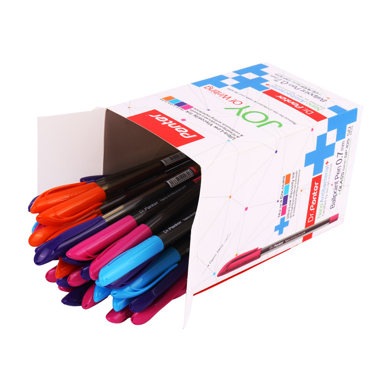 خودکار پنتر رنگی Panter DP-105 0.7mm بسته 50 عددی