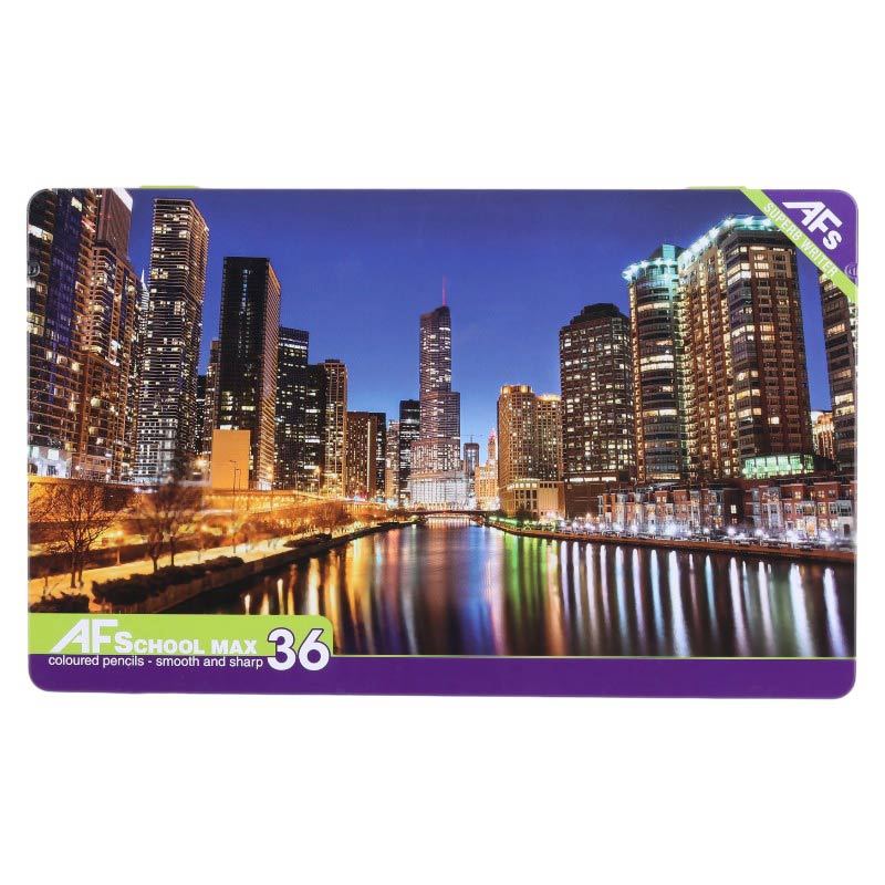 مداد رنگی 36 رنگ اسکول مکس AF School Max