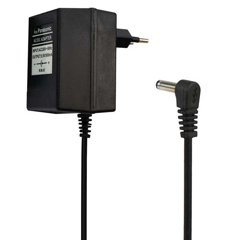 آداپتور تلفن 5٫5 ولت 500 میلی آمپر