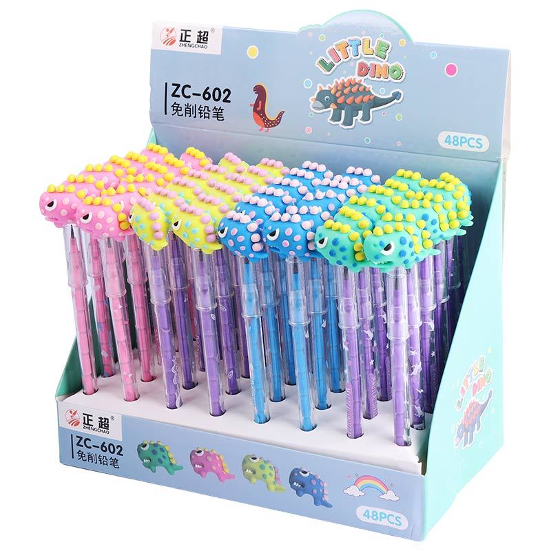 مداد مشکی فشنگی ZC-602 بسته 48 عددی