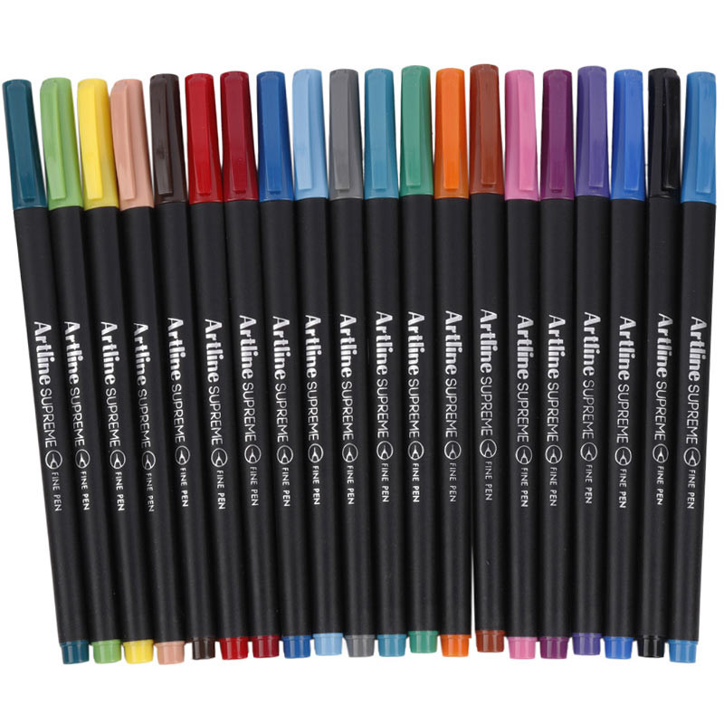 روان نویس آرت لاین رنگی Artline EPFS-20020W 0.4mm بسته 20 عددی