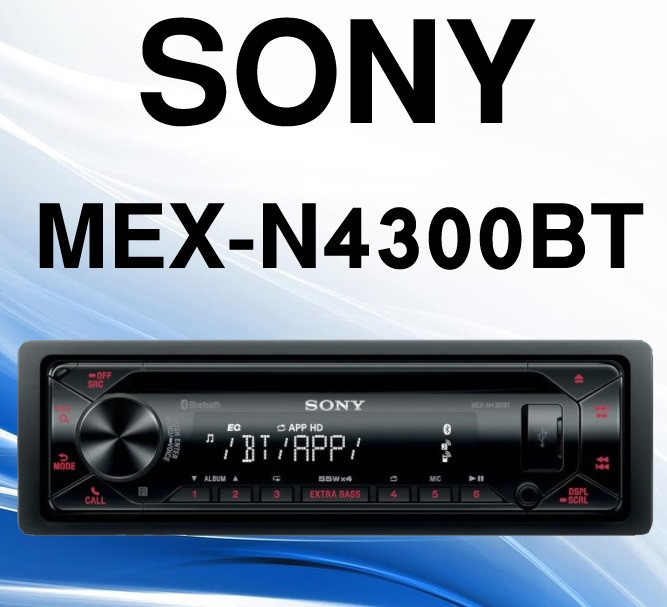 Sony MEX-N4300BT راديوپخش سوني ۴۳۰۰
