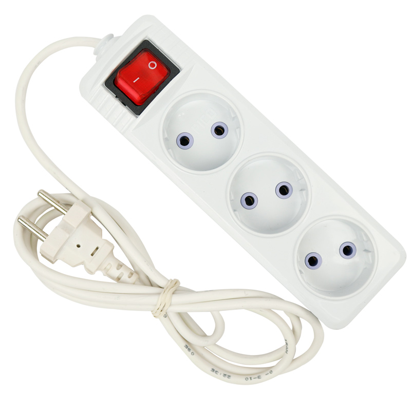 چند راهی 3 خانه برق با کابل 1٫5 متری