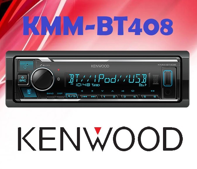 Kenwood KMM-BT408 رادیوفلش بلوتوثی کنوود