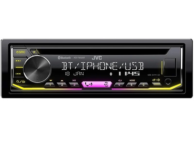 JVC KD-T902BT پخش صوتی ۹۰۲ جی وی سی