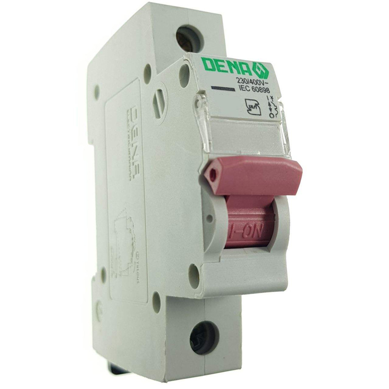 فیوز مینیاتوری تک پل 20 آمپر دنا الکتریک