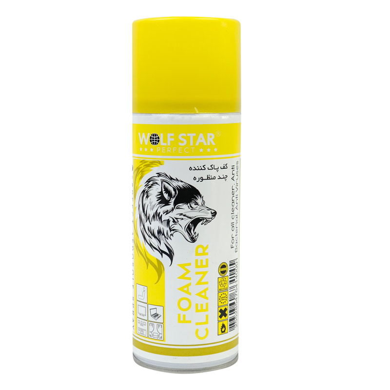 اسپری کف چند منظوره Wolf Star 400ml