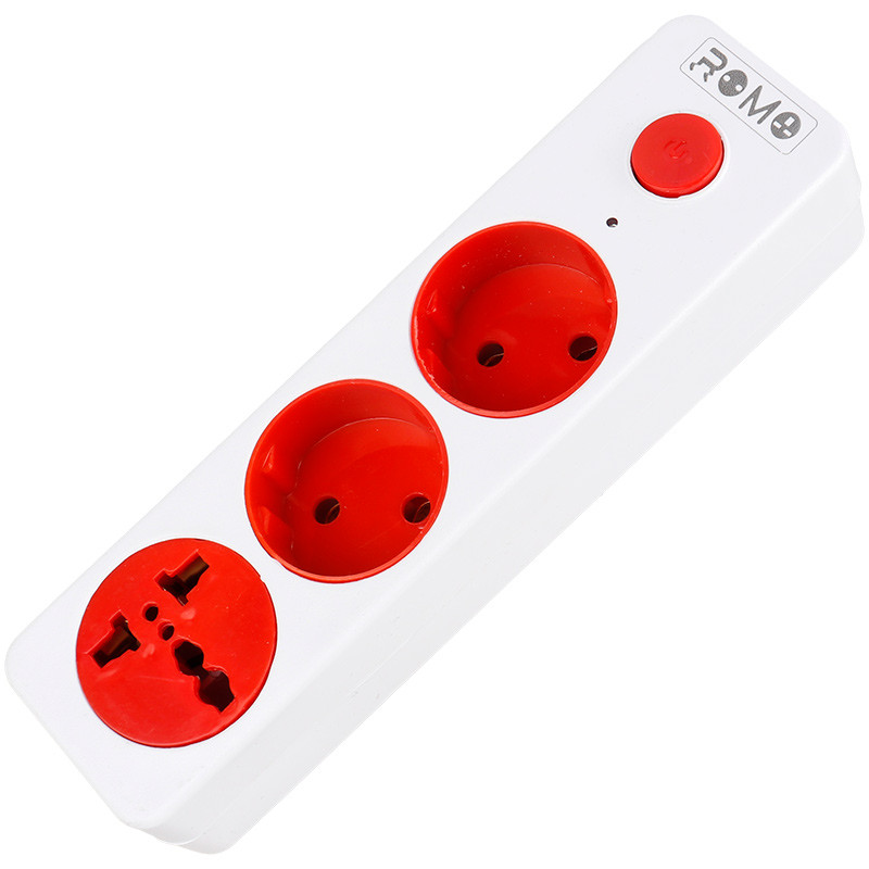 چند راهی 3 خانه برق رومو Multi با کابل 2.5 متری