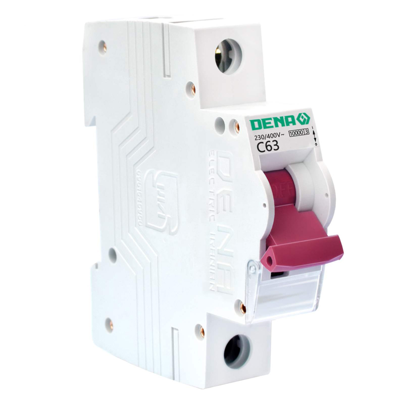 فیوز مینیاتوری تک پل 10 آمپر دنا الکتریک