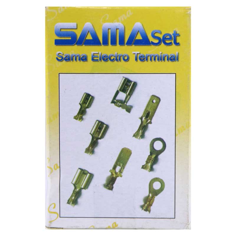 سوکت سرسیم گرد SAMAset برنجی بسته 500 عددی