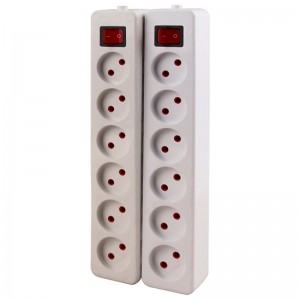 Electro Faz Power Strip With 6 Enters