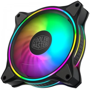 فن کیس کولر مستر Cooler Master MasterFan MF120 Halo ARGB 12*12 بسته 3 عددی