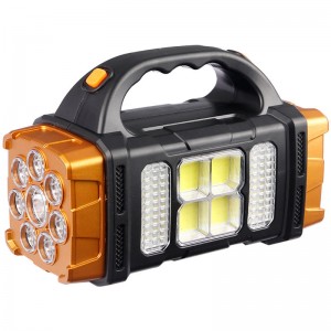 چراغ قوه شارژی خورشیدی Hurry.bolt HB-1678